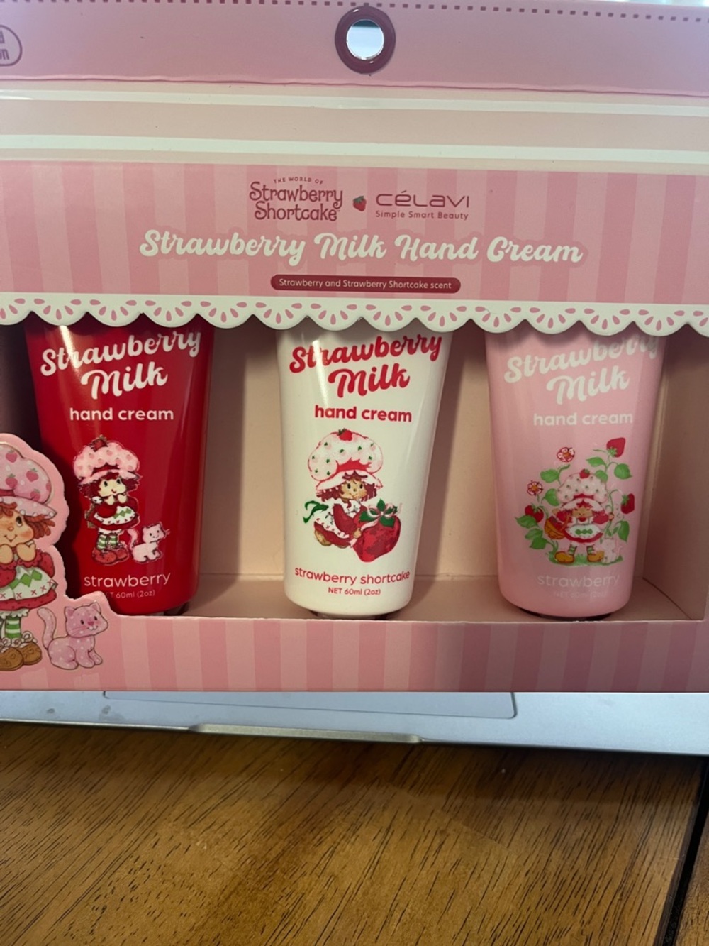 Strawberry Milk Hand Cream & Berry Lip Balm Set - Pink - Picture 3 of 3